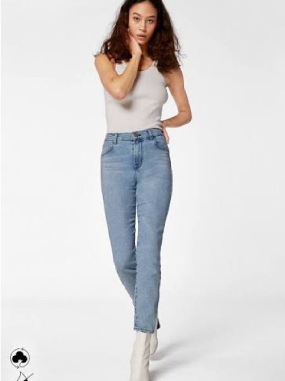 J BRAND Alana High Rise Crop Skinny Jeans